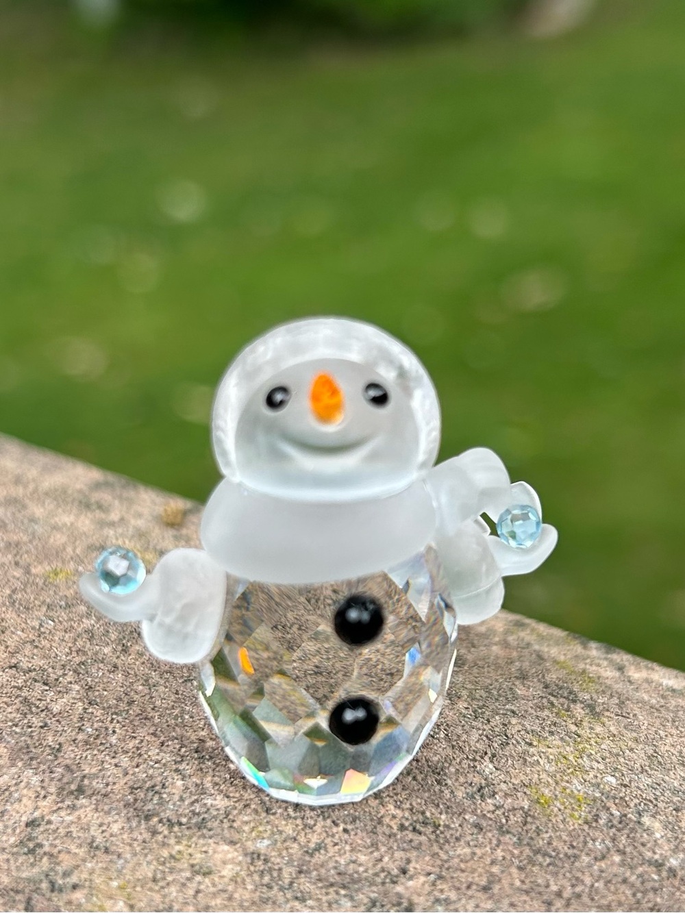 Swarovski Crystal Figurine Snowman